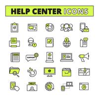  Call Center Icons Set