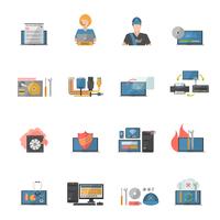 Computer Repair Icons Set vector