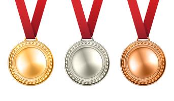 Medals Set Illustration  vector