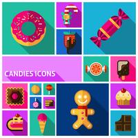 Candy Icons Set vector