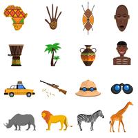 Safari Icons Set vector