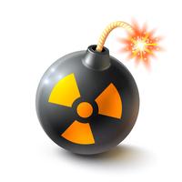 Bomb Realistic Illustration  vector