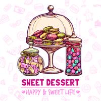 Candy Shop Poster vector