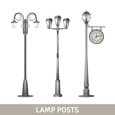 Lamp Post Set