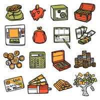 Financial Icons Set vector