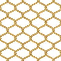 Rope Net Seamless Pattern vector