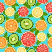 Fruit Seamless Pattern vector