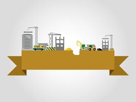 Building Construction Concept vector