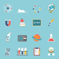 Science And Research Icon Set  vector