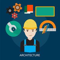 Architecture Conceptual illustration Design vector