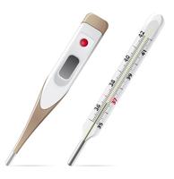 medical thermometer vector illustration