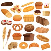 Bakery Products Set vector