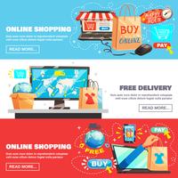 E-Commerce Banners Collection vector