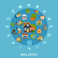 Real Estate Concept vector