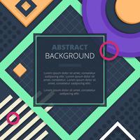 Abstract Notice Board Cover Background Design vector