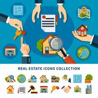 Real Estate Icons  vector