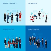 Meeting And Conference Concept vector