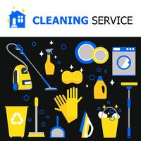 Cleaning Equipment Collection vector
