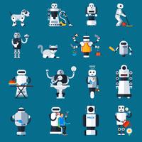 Home Robots Collection  vector