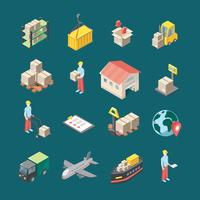 Logistics Icons Set  vector