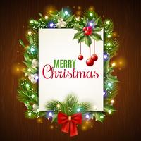 Christmas Holiday Frame vector