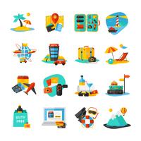 Travel Icon Set vector