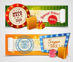 Sale Banners Set vector