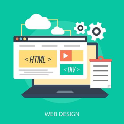 Web Design Conceptual illustration Design