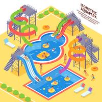 Aqua Park Illustration vector