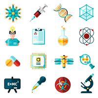 Science Icons Set  vector