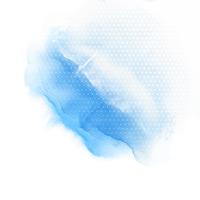 Blue watercolour wash background vector