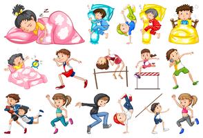 Set of people character vector