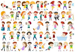 Set of people character vector