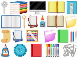 Set of stationary object vector