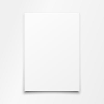 Blank White Paper Sheet Vector 475325 Vector Art at Vecteezy