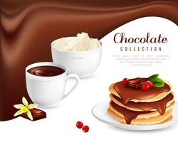 Chocolate Collection Poster vector