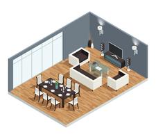 Dining Room Concept vector