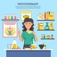 Alternative Medicine Illustration vector