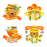 Honey Advertising Labels