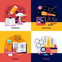 Science Square Banners  vector