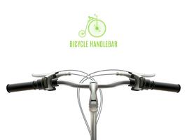 Realistic Handlebar Poster vector