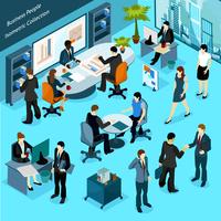 Business People Isometric Collection
