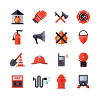 Fire Department Decorative Icons