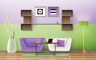  Living Room Design  vector