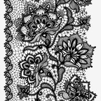 Seamless Lace Pattern Stock Photo, Royalty-Free