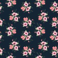 Floral abstract seamless pattern. Vector design for different surfases.