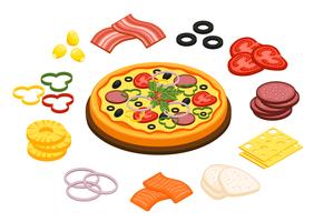 Cooking Pizza Concept