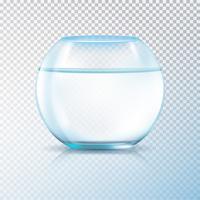 Fish Bowl Clear Water Transparent 