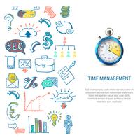 Time Management Concept vector