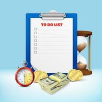 To Do List Composition vector